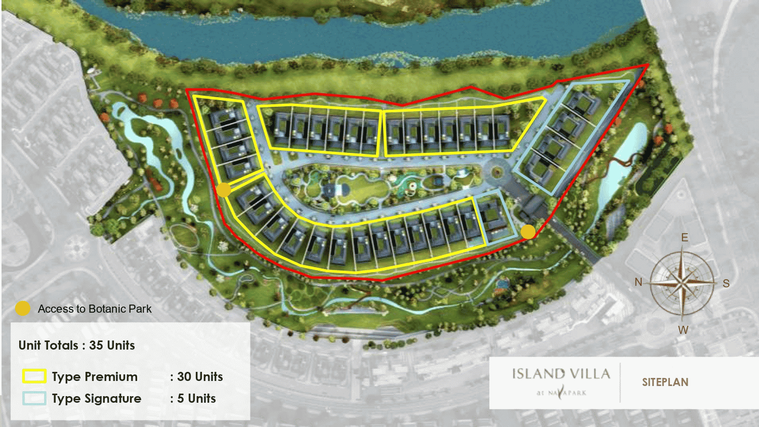 Island Villa Masterplan